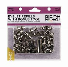 Birch Eyelet Refills Silver