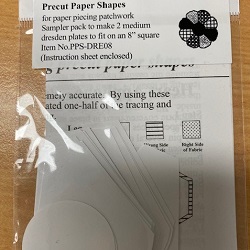 EPP Dresden Plate 2 Pk 8" Block