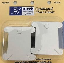 Floss Cards 50Pk - Birch