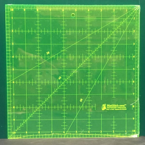 Imperial 10.5in Square Ruler