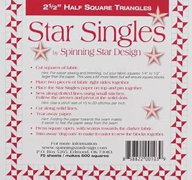 Star Singles 2.5"