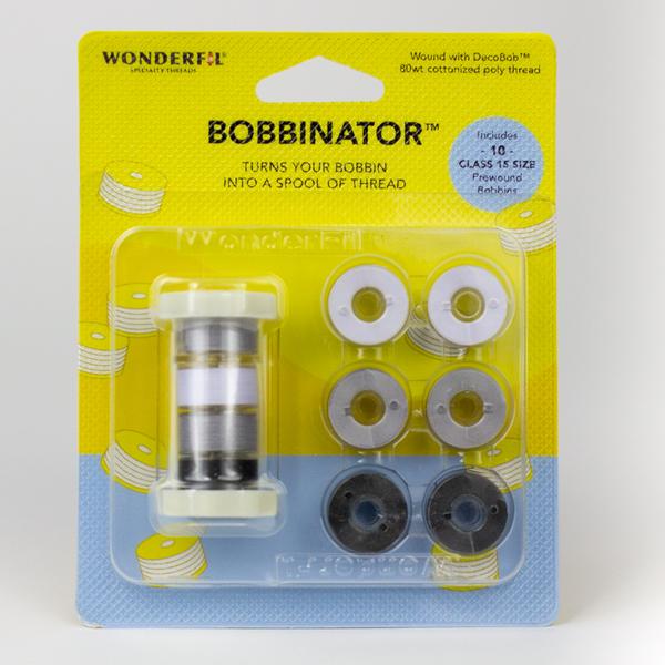 Wonderfil Bobbinator Size 15 Grey